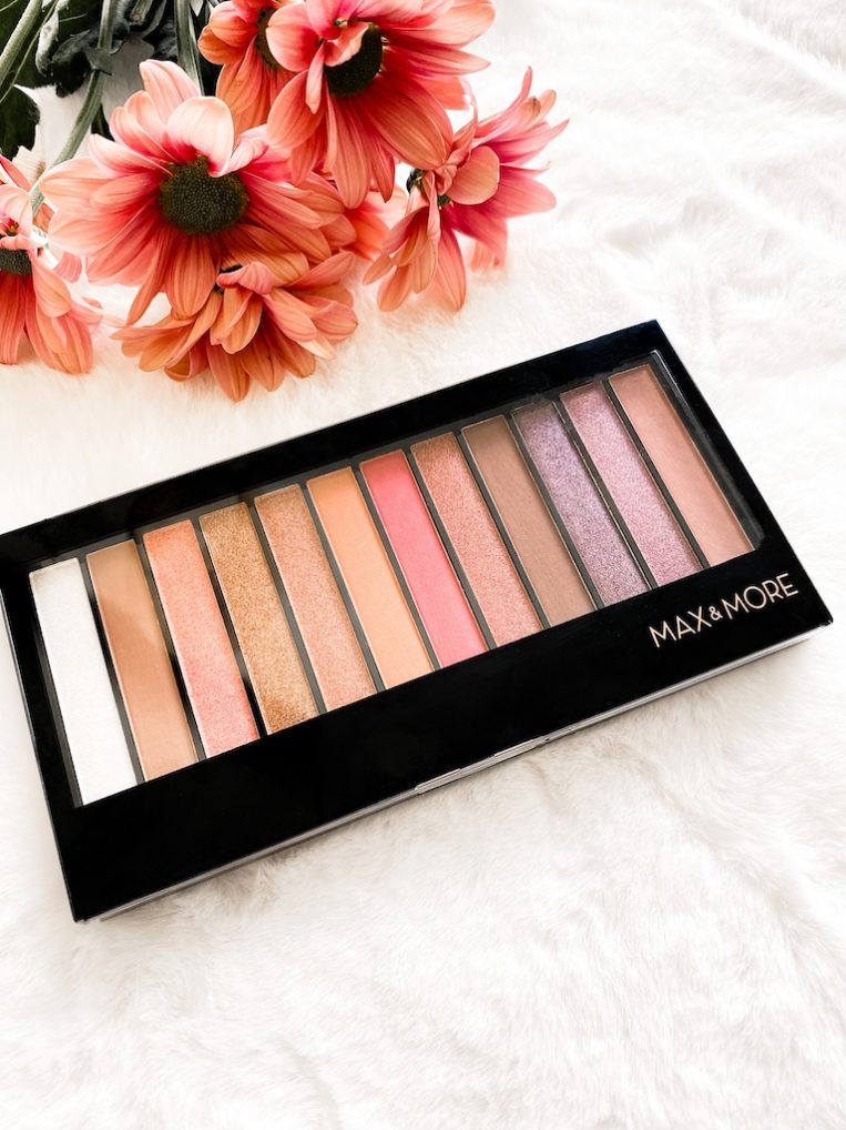 Max&More Cosmetics Eyeshadow palette LIVE IT UP